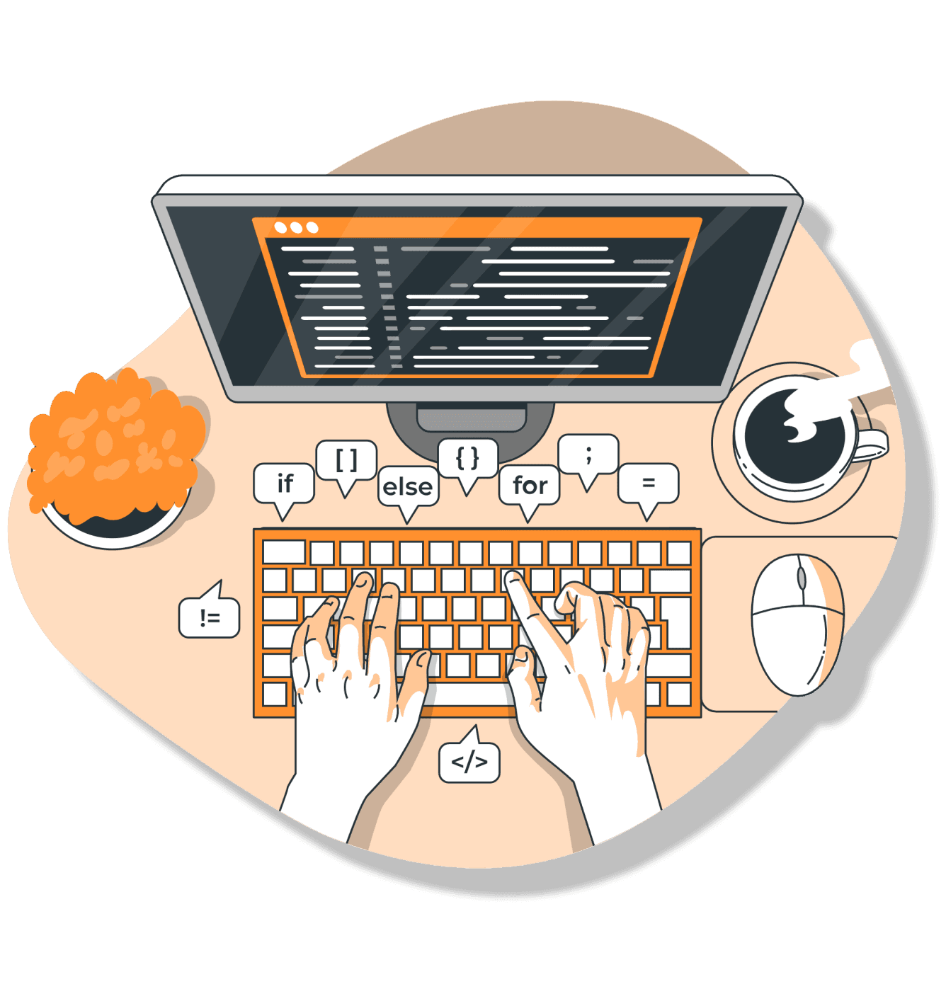 Welcome illustration