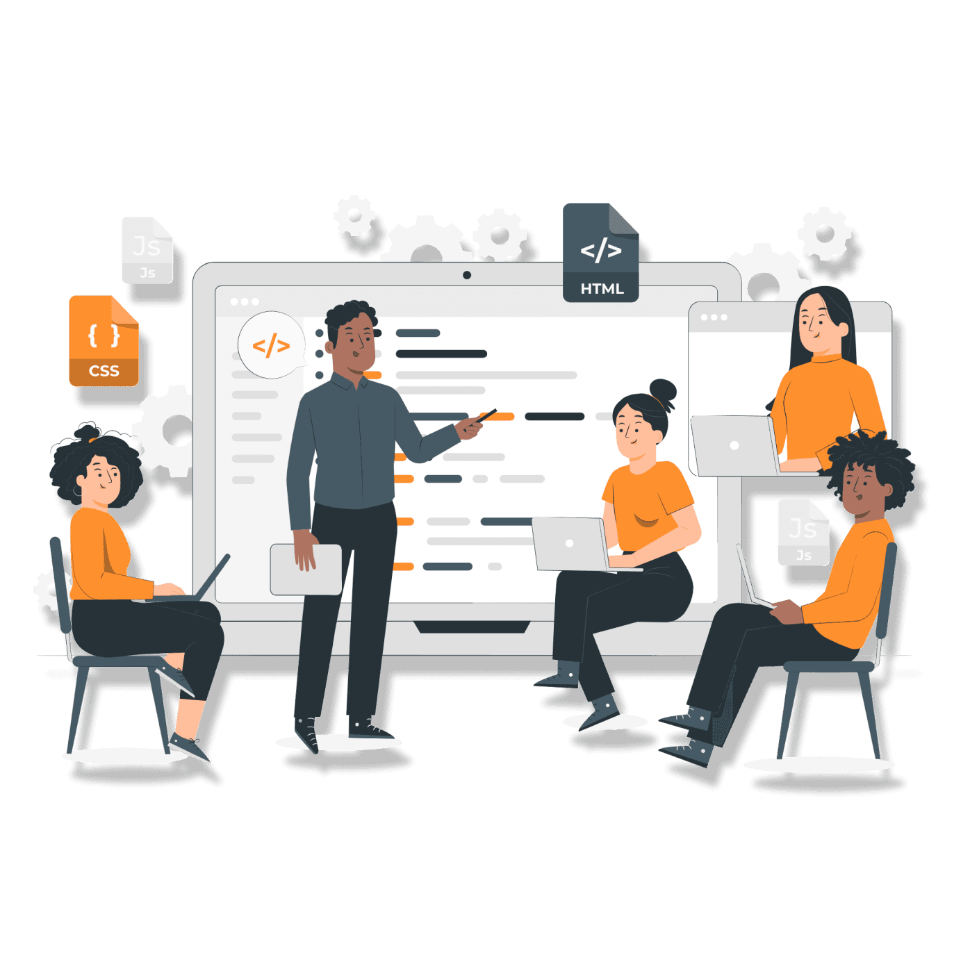 Welcome illustration